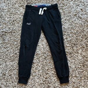 Superdry Black Joggers for Women